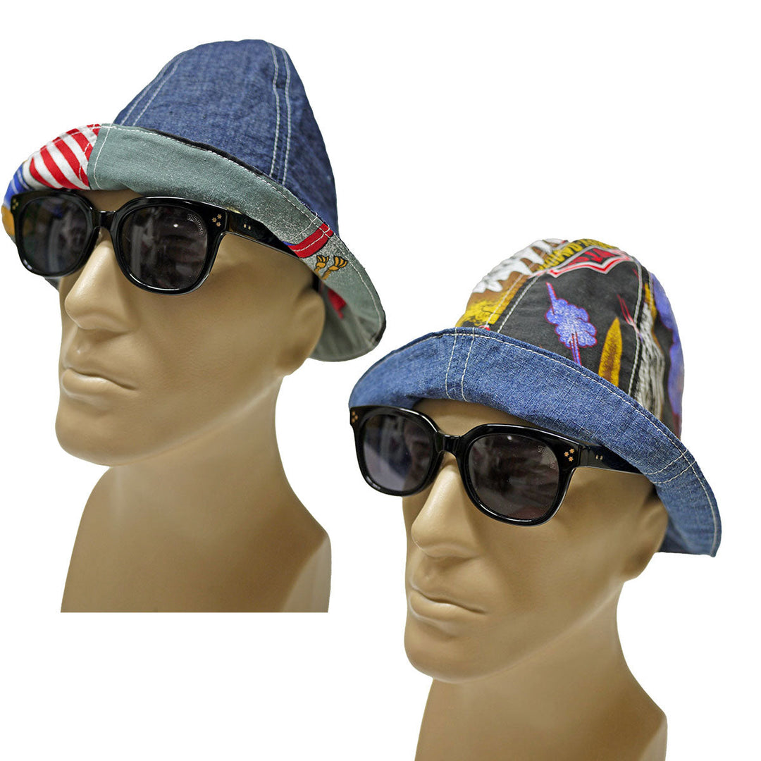 VINTAGE FABRIC「UP-CYCLE TULIP HAT」