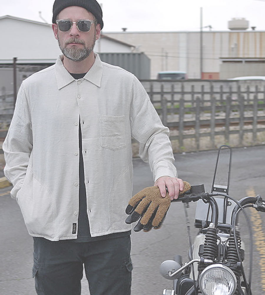 VIN＆AGE「TYPE VSL9 PLAIN FLANNEL SHIRT」