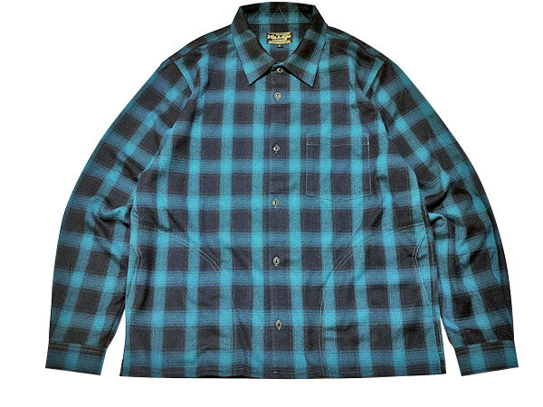 TYPE VSL5 OMBRE CHECK SHIRT