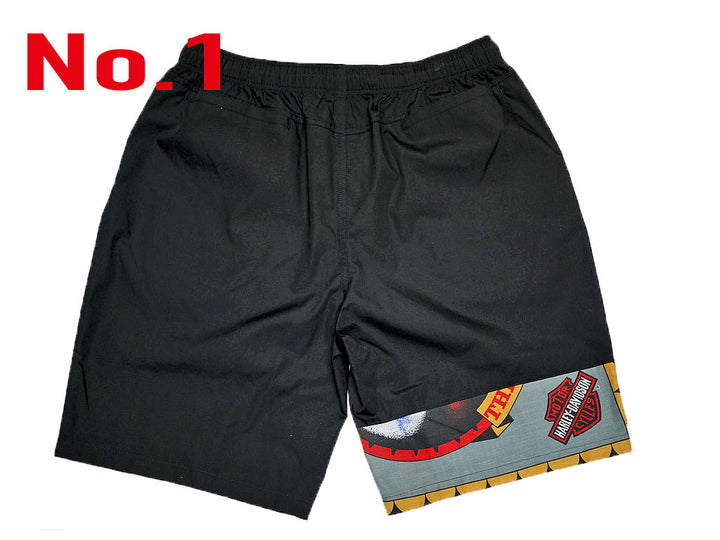 VINTAGE FABRIC SHORT PANTS