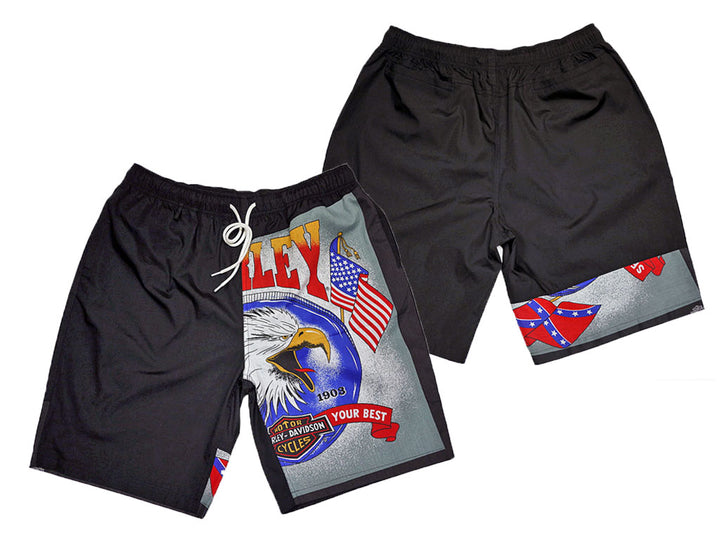 VINTAGE FABRIC SHORT PANTS