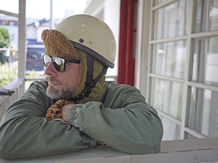 TYPE VHT4 MOUTON BOMBER HAT