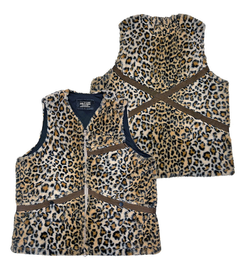 VIN＆AGE　ダブルフェイスシープベスト　サイズ38 VIN＆AGE ダブルフェイスシープベスト サイズ38 ヴィンアンド