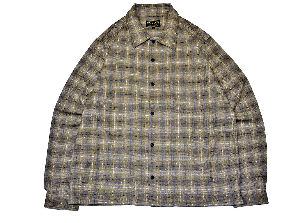 TYPE VSL12_26 OMBRE CHECK SHIRT