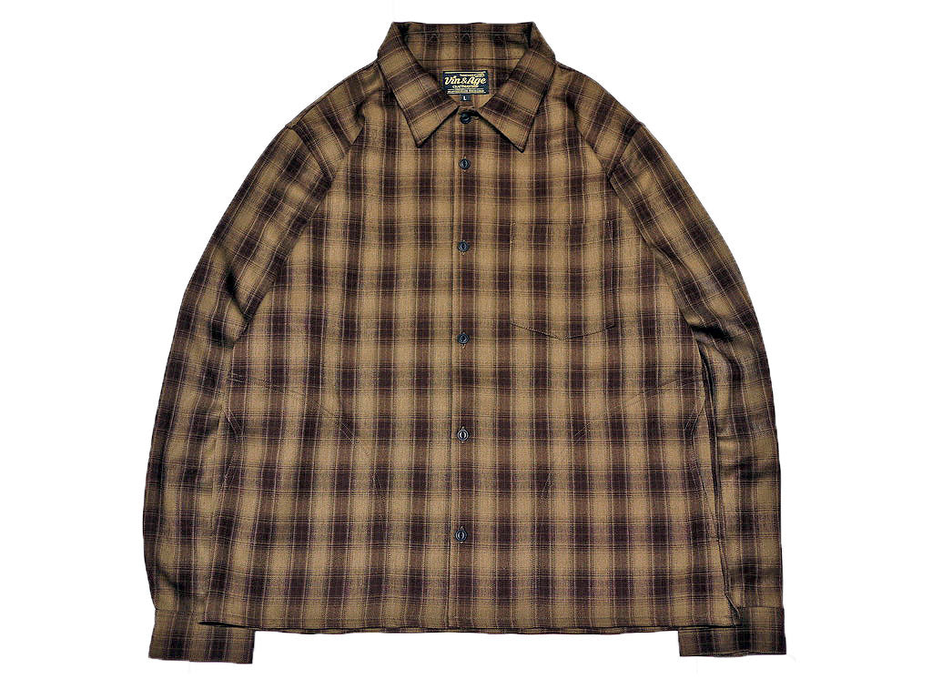 TYPE VSL8 OMBRE CHECK SHIRT