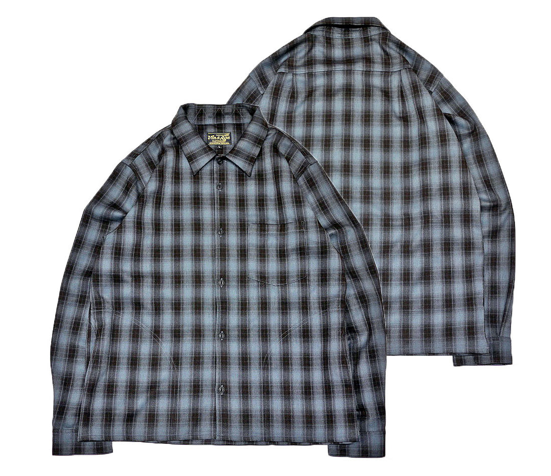 TYPE VSL8 OMBRE CHECK SHIRT