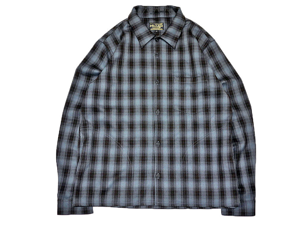 TYPE VSL8 OMBRE CHECK SHIRT