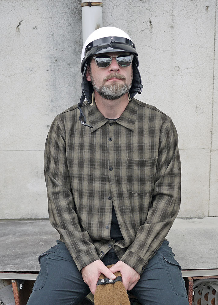 TYPE VSL8 OMBRE CHECK SHIRT