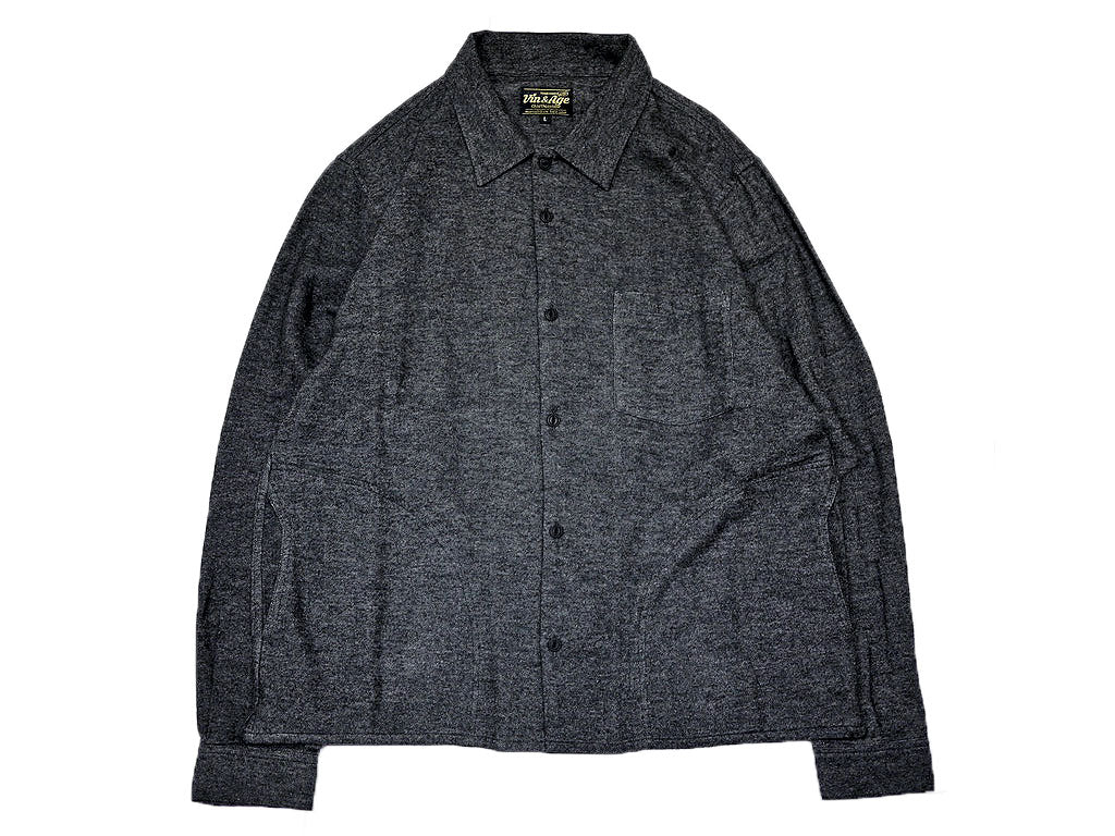 TYPE VSL9 PLAIN FLANNEL SHIRT