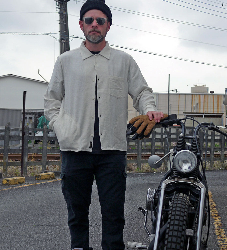 TYPE VSL9 PLAIN FLANNEL SHIRT