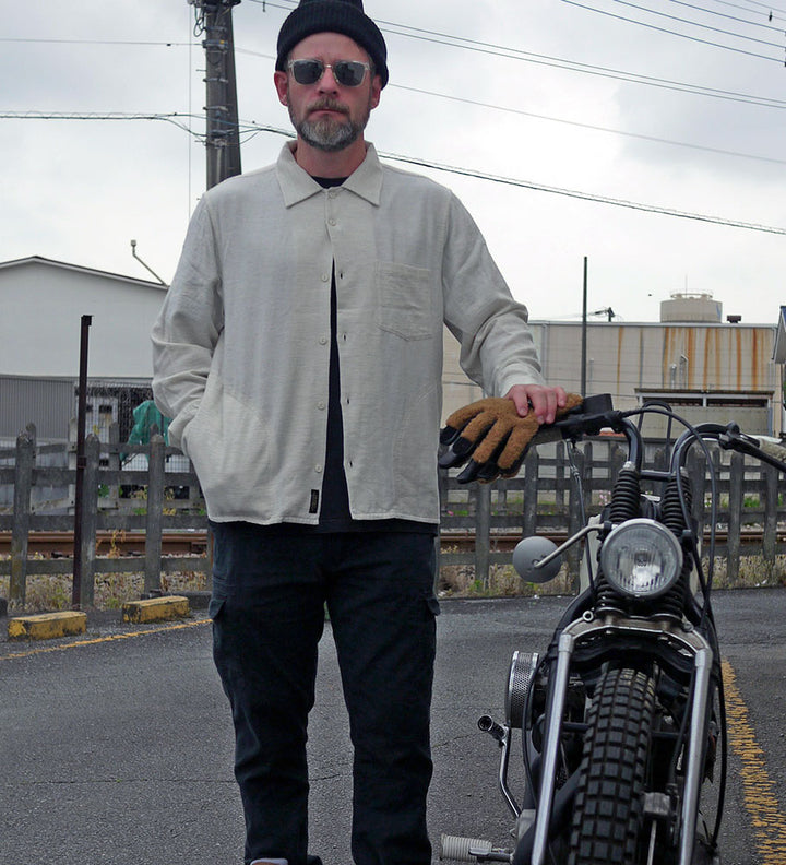 TYPE VSL9 PLAIN FLANNEL SHIRT
