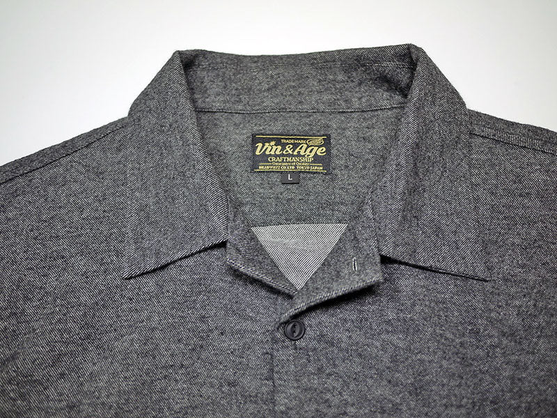 TYPE VSL9 PLAIN FLANNEL SHIRT