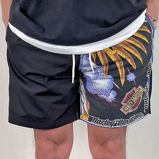 VINTAGE FABRIC SHORT PANTS